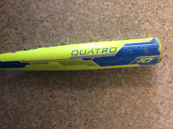 USSSA Certified Rawlings Composite Quatro Bat (-10) 22 oz 32"