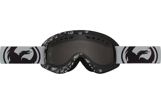 new Dragon Alliance DX adult Ski snowboard Goggles Grey Icon/Smoke/Black NEW NEW