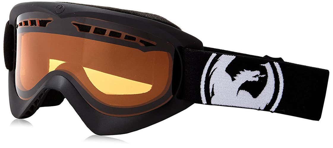 NEWDragon Alliance DX Ski snowboard Goggles Coal/Amber/Black  NEW