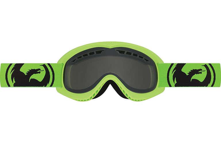 new Dragon Alliance DX Ski snowboard Goggles adult Neon Green/Smoke NEW