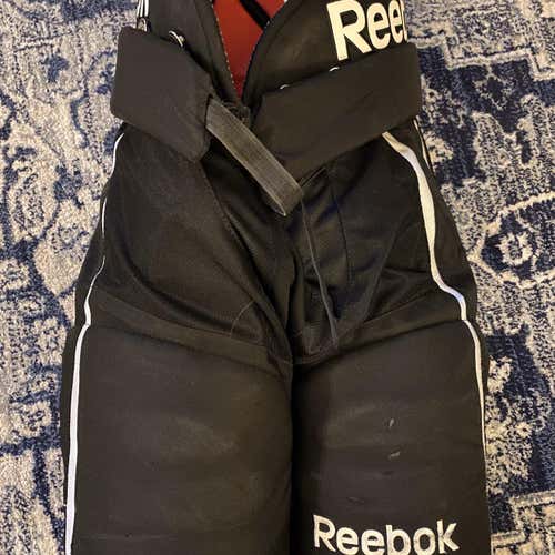 Black Senior Medium Reebok 18K  Hockey Pants
