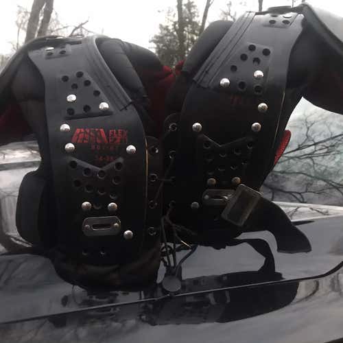 Large Schutt Shoulder Pads