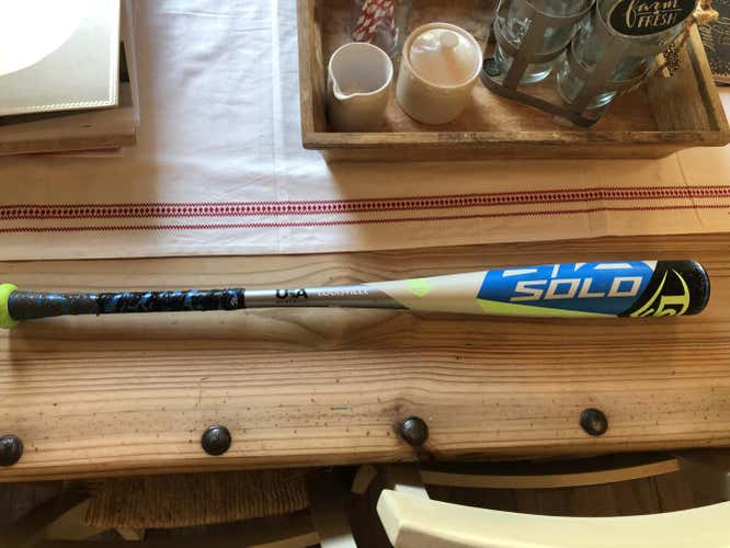 USABat Certified 2018 Louisville Slugger Alloy Solo 618 Bat (-11) 20 oz 31"