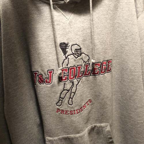 Washington and Jefferson presidents lacrosse sweatshirt