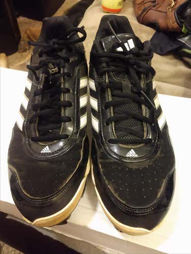 Adidas Men's Adult Metal Cleats Size 12 Adidas