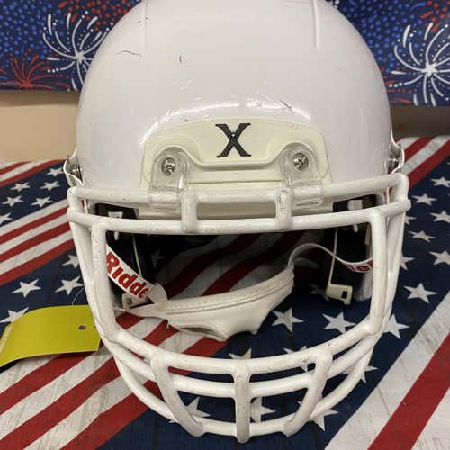 Xenith Adult White Size XL Helmet With Face mask- C141747