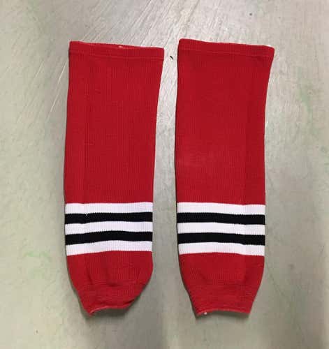 Chicago Blackhawks Red Senior   Socks