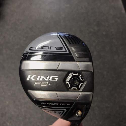 Men's Right Handed Cobra King F8+ Stiff Flex 3 Wood Fairway Wood