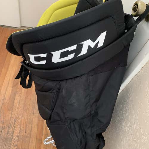 Black Senior Large CCM Premier R1.9  Hockey Goalie Pants