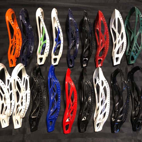 New Assorted Warrior Box Lacrosse Heads - Box, HS, X, U Warrior Heads