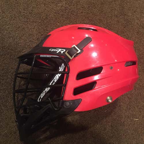 Red  Player Cascade CPX-R Helmet
