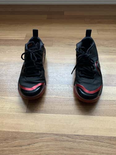 Black Youth Kid's 6.5 (Women's 7.5) Turf Cleats Nike Low Cut