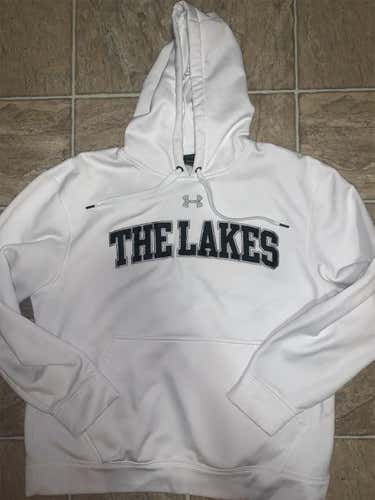 White Men's Large Under Armour Sweatshirt