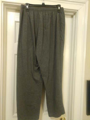 Nordic track L Sweatpants Gray Adult Men's Large Pants