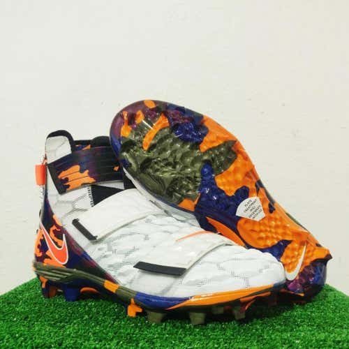 Nike Force Savage Elite 2 Football Cleats Camo BV0153-100 Men's Size 12