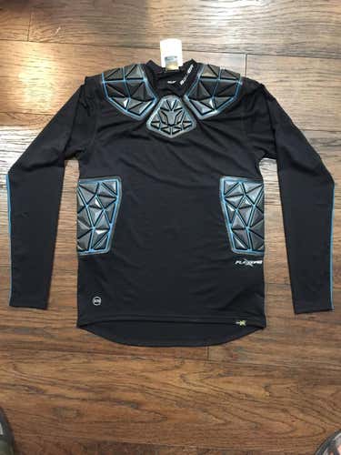 New Senior Men's Small Bauer Compression  Goalie Padded Shirt