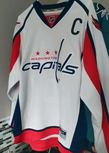 Capitals Ovi away L Reebok Jersey