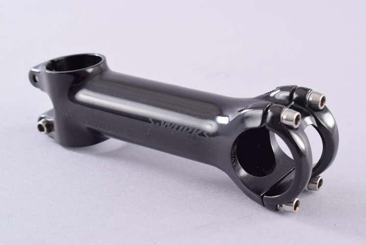 S-Works Alloy Stem 1-1/8in Threadless 31.8mm 120mm +/6 Degree Black Road Bike