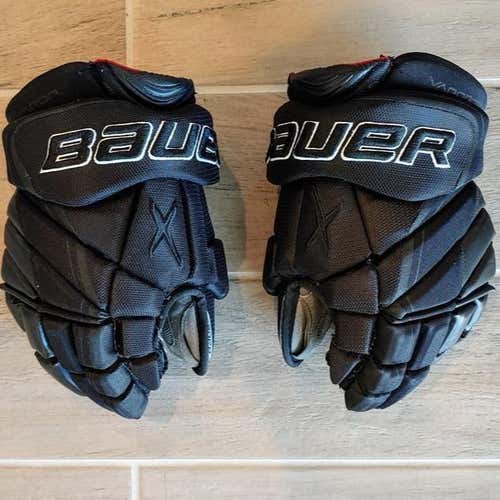 Black Senior Bauer Vapor 1X Lite Gloves 13"