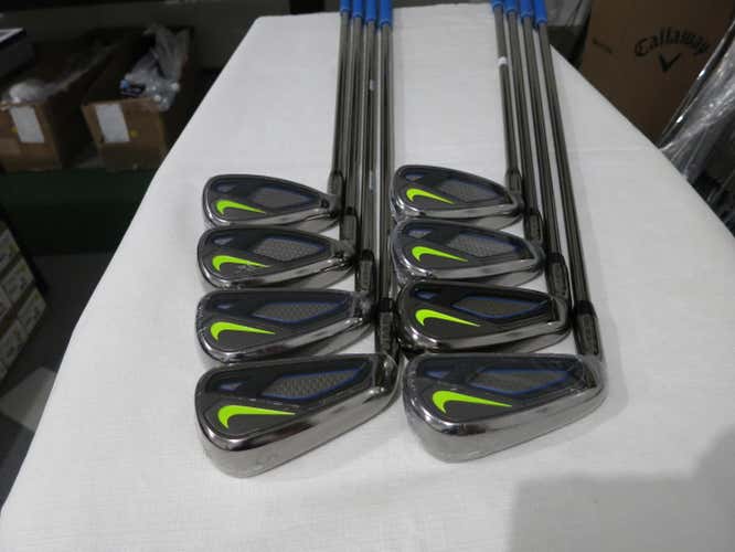 Nike Vapor Fly Iron Set - 4-PW, AW - Recoil 460 Senior Flex Graphite - NEW - LH