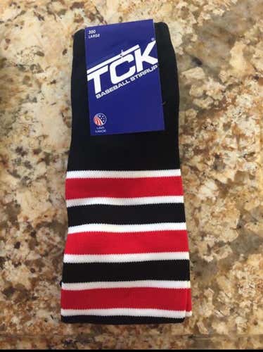 TCK Black And Red Stirrups