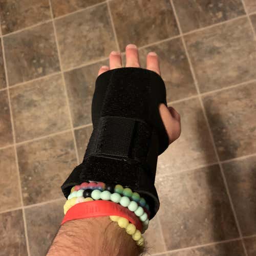 Black New Large  Batting Gloves