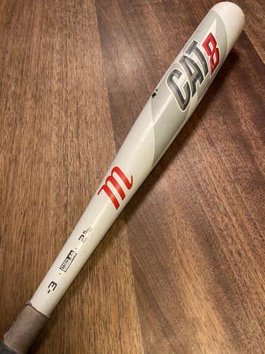 High School/College BBCOR Certified Marucci Alloy CAT 8 Bat (-3) 29 oz 32"