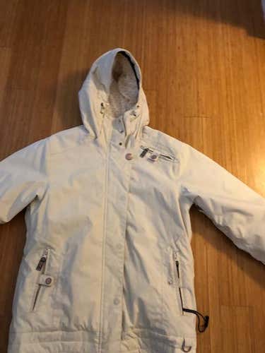 White Women's Adult Large Roxy Jacket