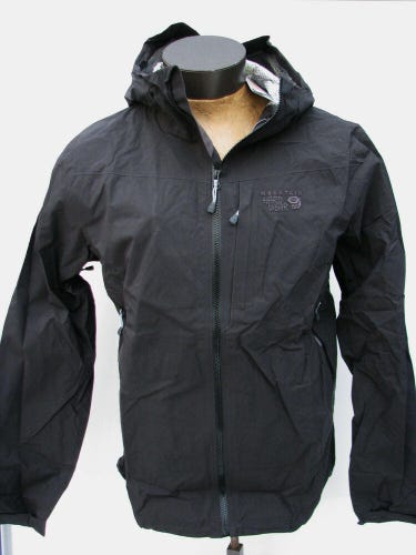 NEW Mountain Hardwear Men's Stretch Plasmic Black Full-Zip Jacket Large NWT $230