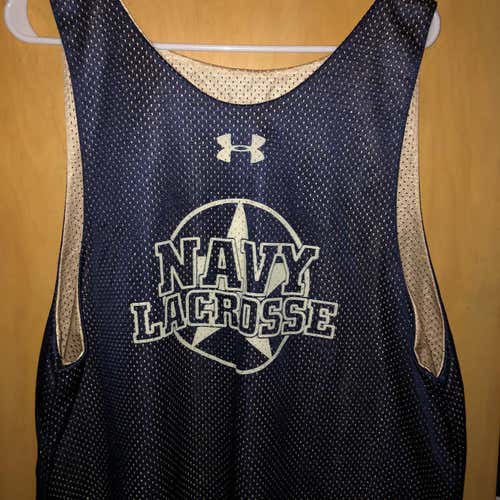 Under Armour NAVY LACROSSE Pinnie L/XL