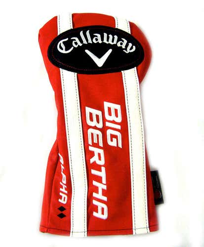NEW Callaway Big Bertha Alpha 815 DD Leather Vintage Style 460 Driver Headcover FIRM PRICE