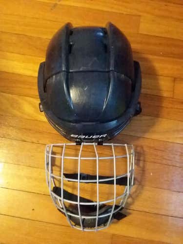 Blue Medium Bauer Re-Akt 75 Helmet