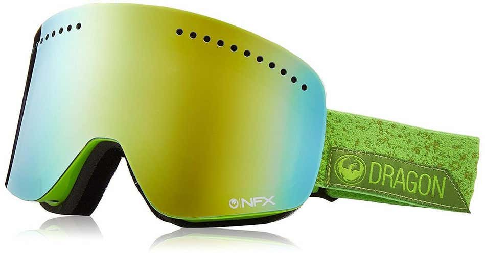 NEW Dragon NFX Goggles Ski snowboard stone green + bonus lens NEW