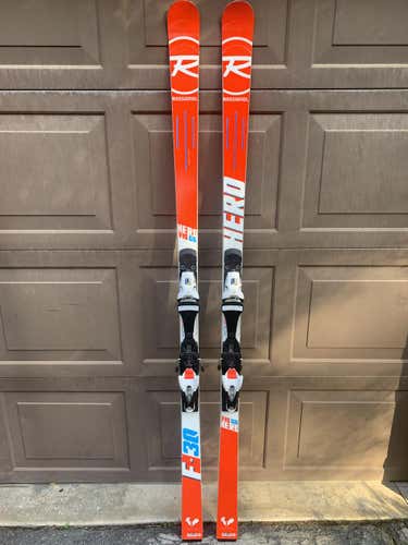 2018 Rossignol Racing Hero FIS GS Pro Skis + Look XPS 12 Bindings