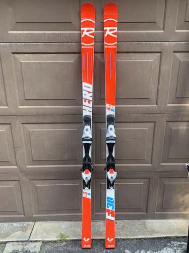 2018 Rossignol Racing Hero FIS GS Skis + Look XPS 12 Bindings