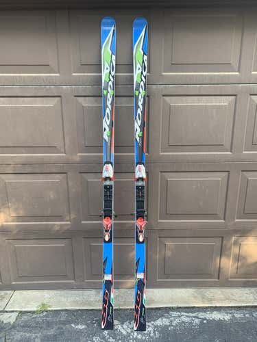 2015 Nordica Dobermann SG WC EDT Skis + Marker Comp 16 EPS bindings