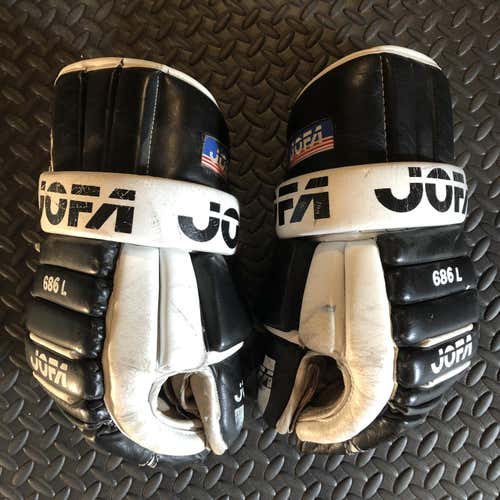 Black Senior  15"  Gloves
