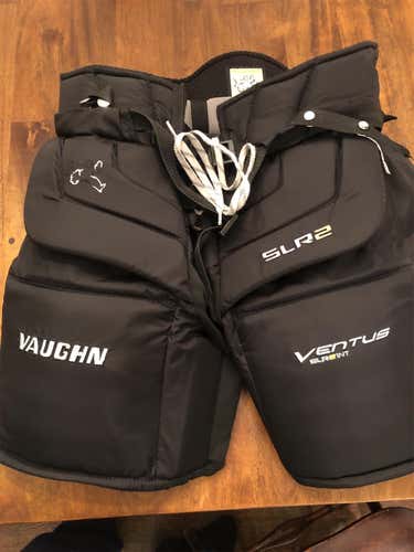 Black Intermediate Extra Large Vaughn Ventus SLR2  Goalie Pants