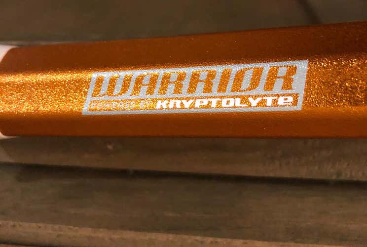 New Warrior Burn Diamond Shaft 60” Defense Defensive LAX Lacrosse Pole New