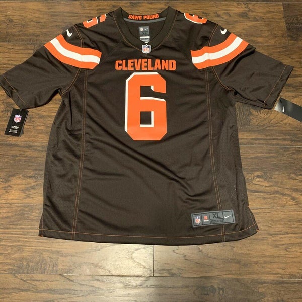 NFL Number 6 Nike Baker Mayfield Cleveland Browns Jersey Mens 