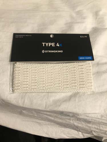 StringKing 4x Mesh (Brand New) (White) (Semi Hard)