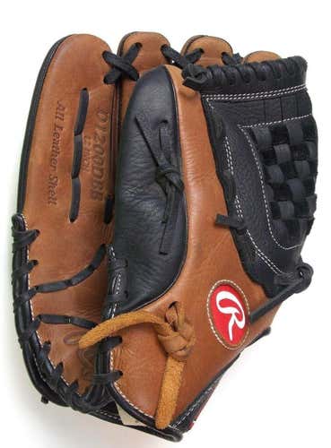 Brown Adult Rawlings Left Handed Infield Premium Series Baseball Glove 12"