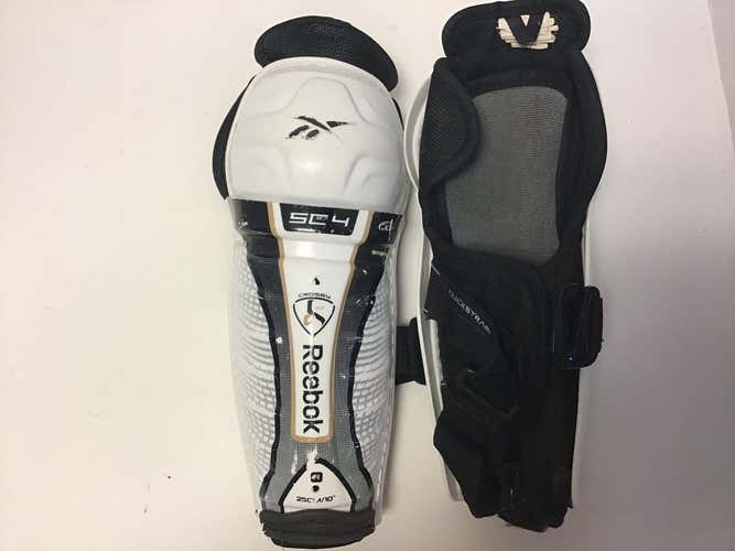 Used Reebok Crosby 10" Hockey Shin Guards