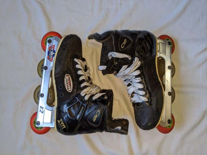 Used Mission Control Xi Roller Hockey Skates Size 9