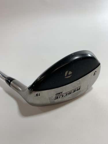Used Taylormade Rescue Mid 3 Hybrid Steel Regular Hybrid