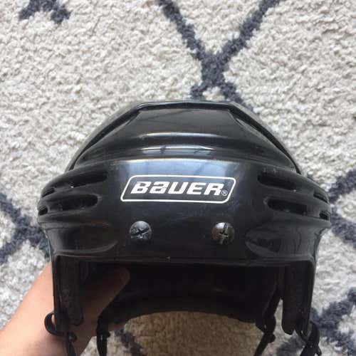 Black  Large Bauer Helmet
