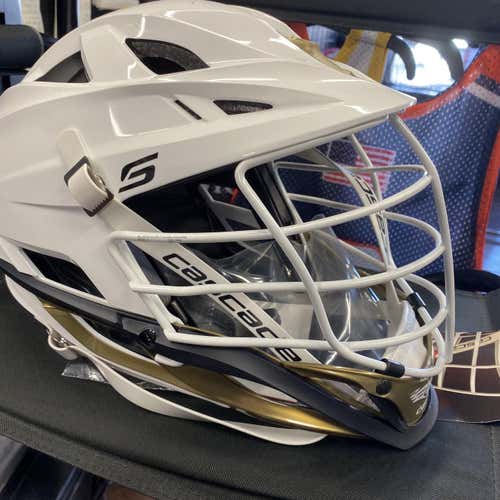 White Adult Cascade S Helmet