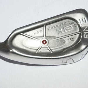 5 Iron Ping Ist Rh 38" Steel Stiff New Grip Red Dot