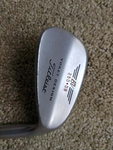 Men's Titleist Right Handed BV Vokey Wedge Wedge Flex 50 Steel Shaft