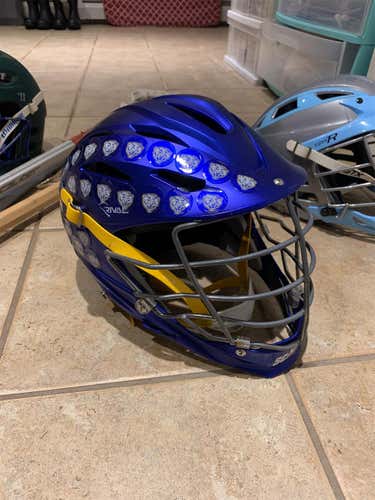 Blue Adult Player STX Rival Helmet